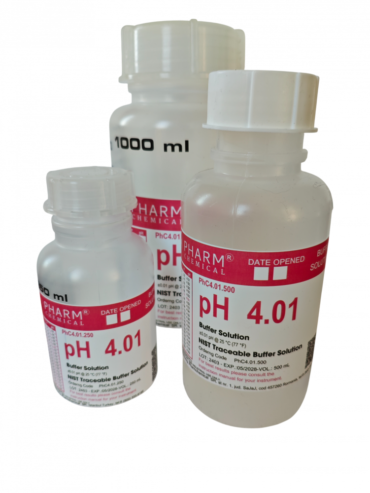 Буферный калибровочный раствор готовый 4.01 250 мл PHARMCHEMICAL JSC (для pH-метра) Буферный калибровочный раствор готовый 4.01 250 мл PHARMCHEMICAL JSC (для pH-метра)